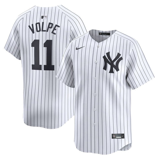 New York Yankees Anthony Volpe White Home Limited Baseball Jersey