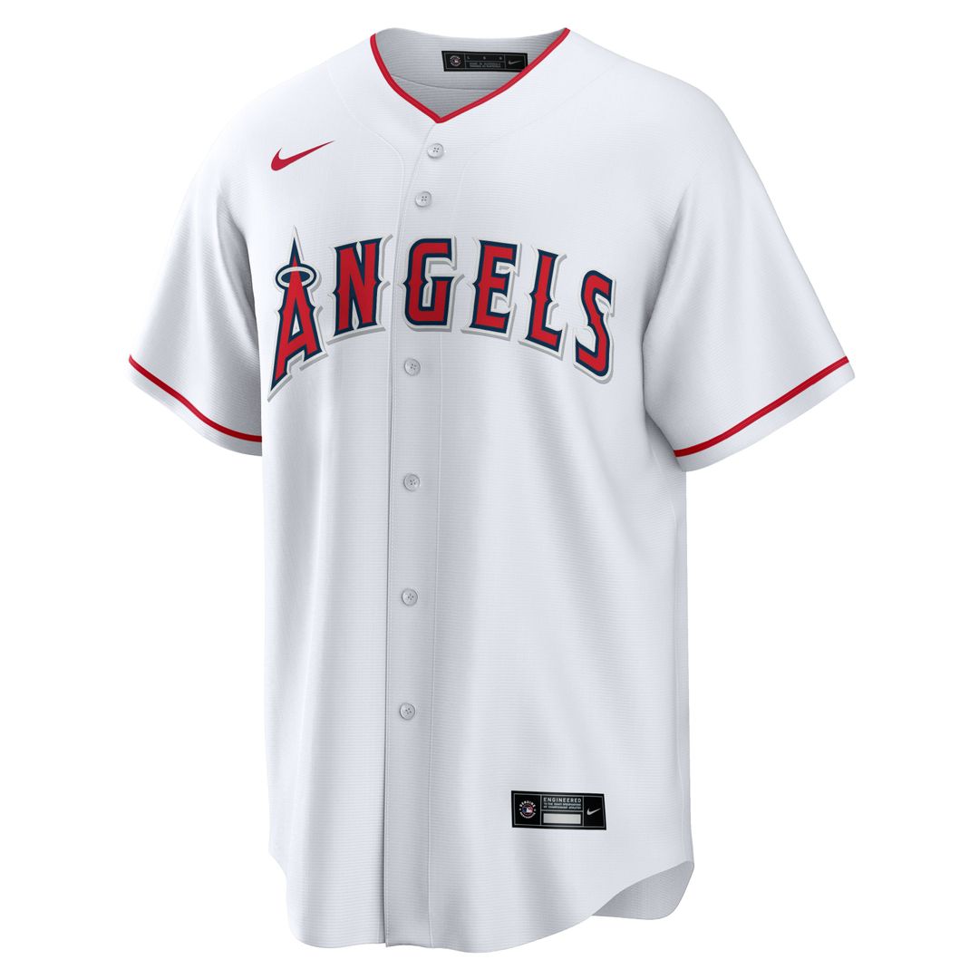 Los Angeles Angels Vladimir Guerrero White Home Retired Player Replica Baseball Jersey | MLB Baseball Jersey