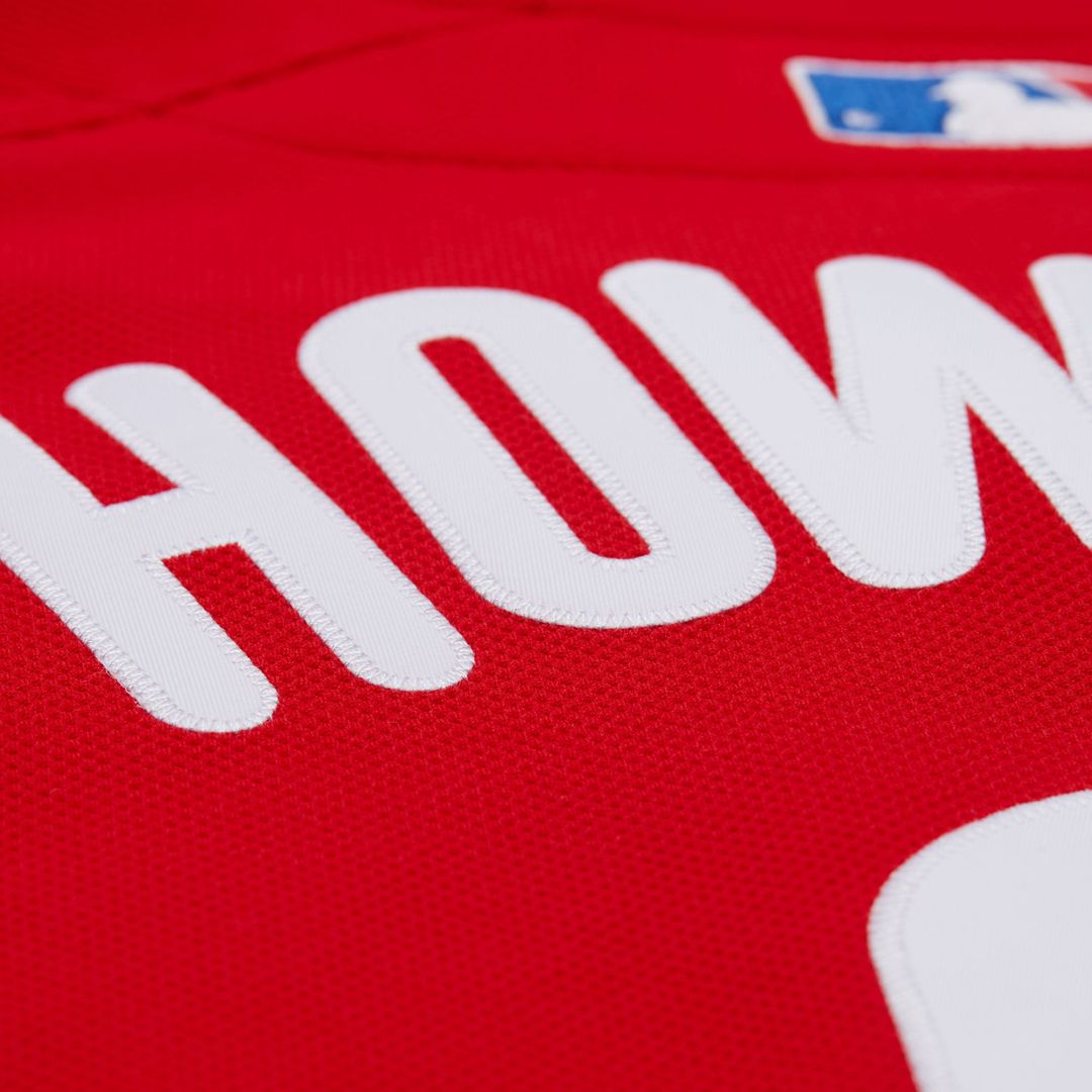 Philadelphia Phillies Ryan Howard Red Big & Tall Cooperstown Mesh Batting Practice Baseball Jersey | MLB Baseball Jersey