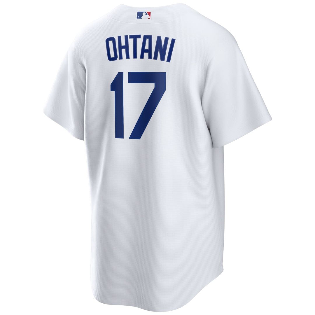 Los Angeles Dodgers Shohei Ohtani White Home Replica Baseball Jersey | MLB Baseball Jersey