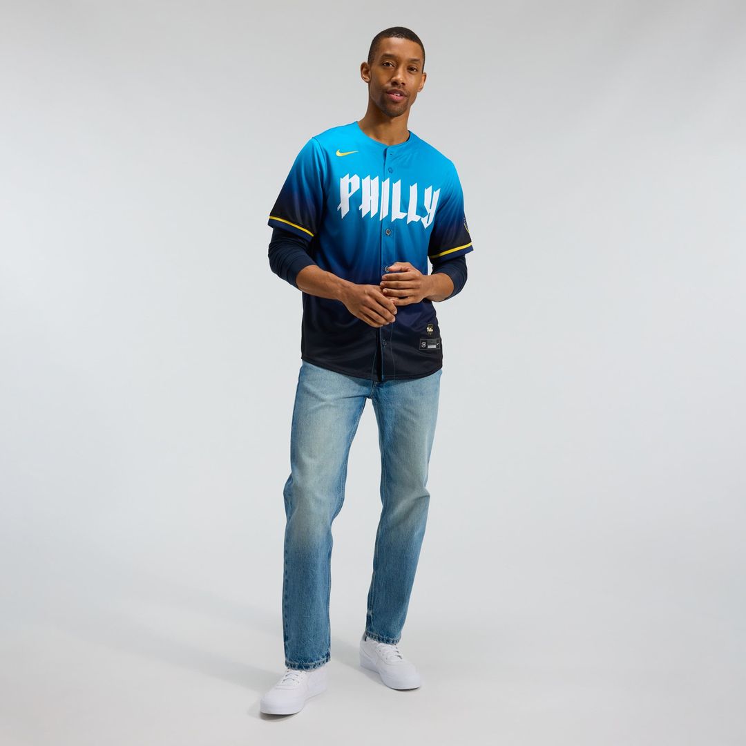 Philadelphia Phillies Navy City Connect Limited Baseball Jersey | MLB Baseball Jersey