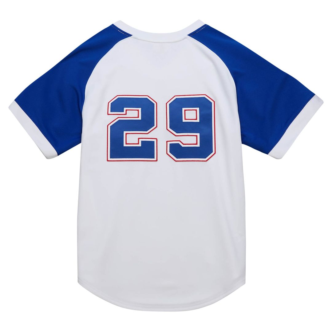 Atlanta Braves John Smoltz White 2004 Cooperstown Collection Authentic Throwback Baseball Jersey | MLB Baseball Jersey