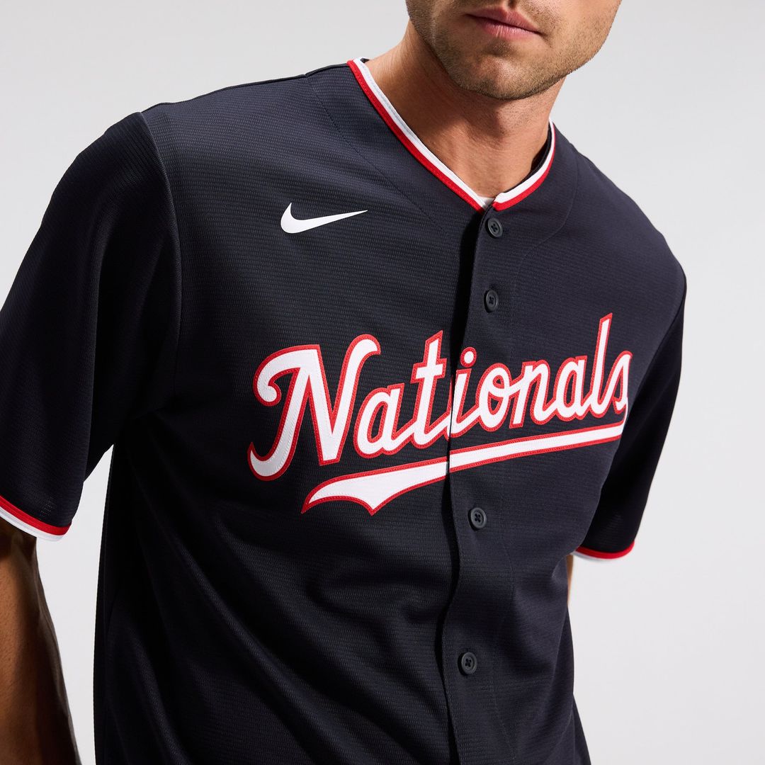Washington Nationals Dylan Crews White Home Replica Baseball Jersey | MLB Baseball Jersey