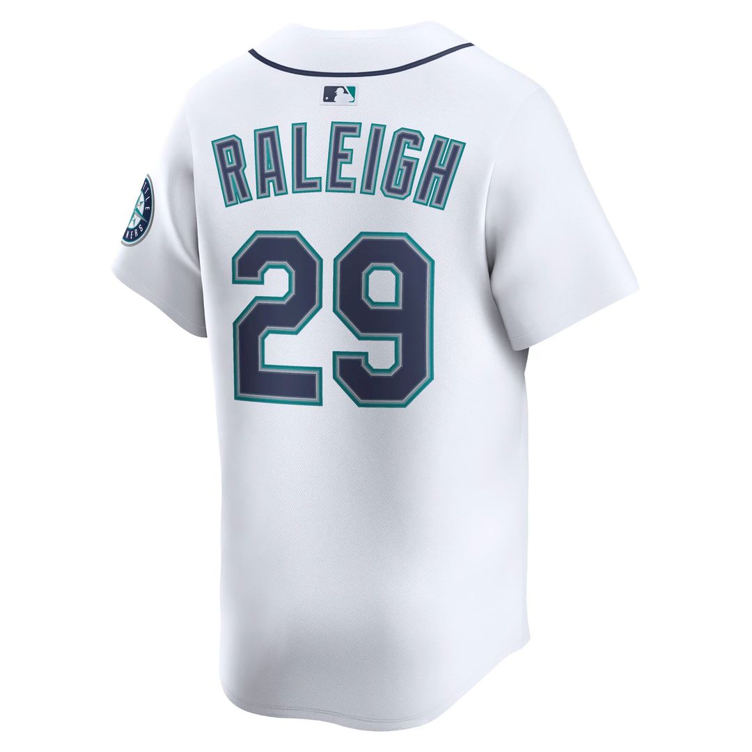 Seattle Mariners Cal Raleigh Teal Alternate Limited Baseball Jersey | MLB Baseball Jersey