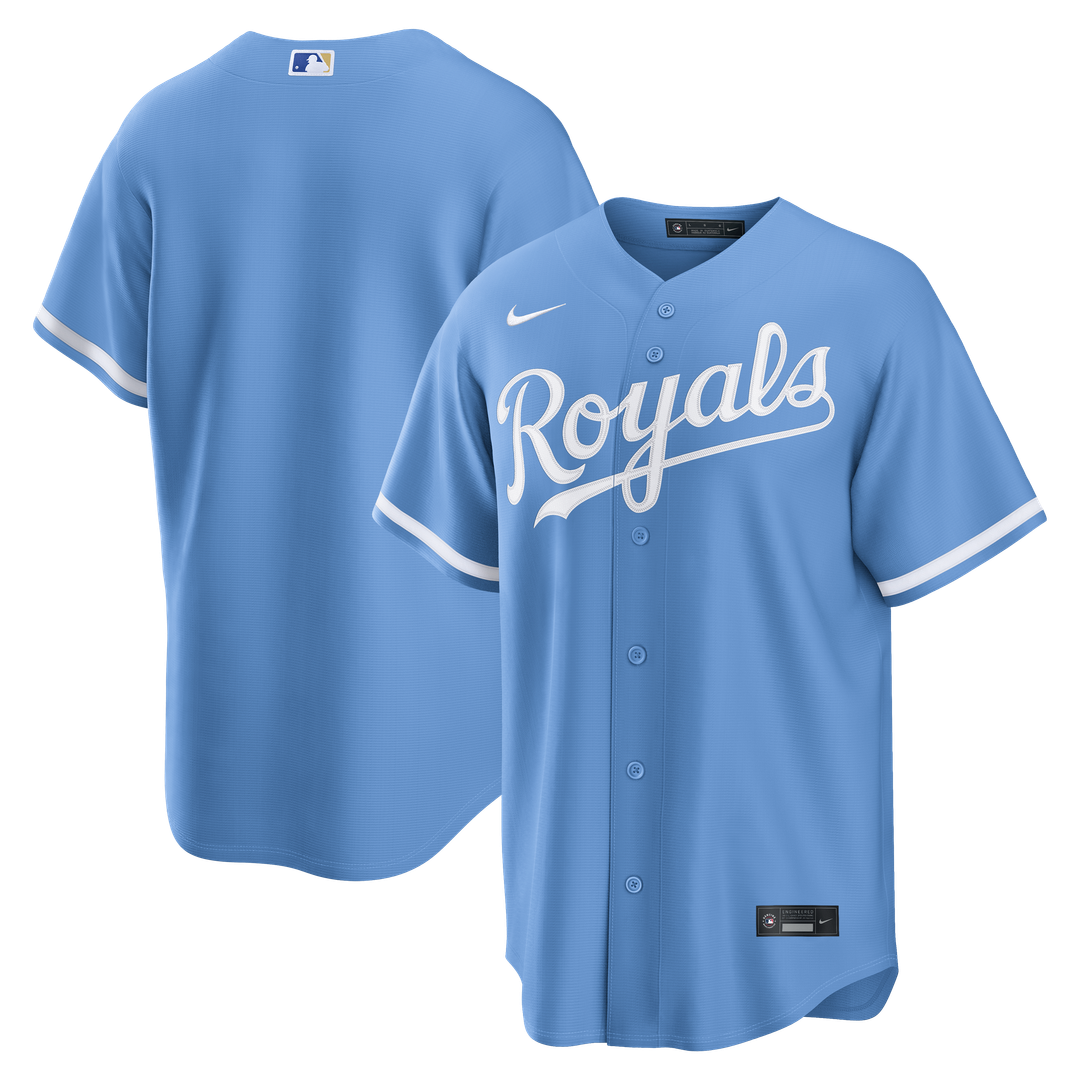 Kansas City Royals Light Blue Alternate Replica Baseball Jersey