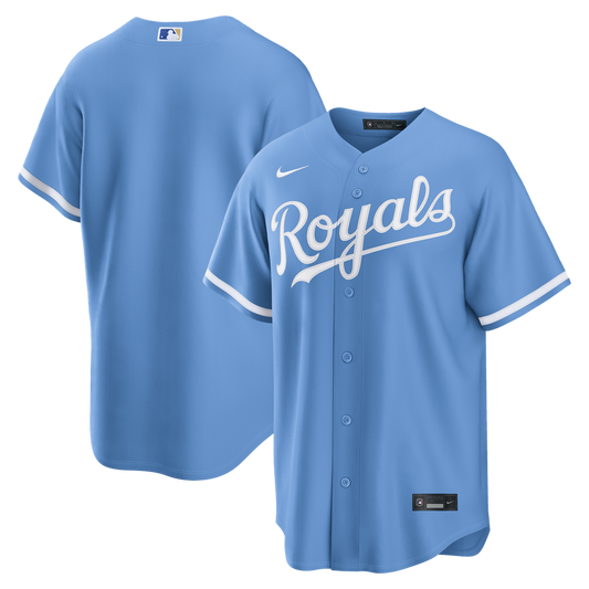 Kansas City Royals Light Blue Alternate Replica Baseball Jersey