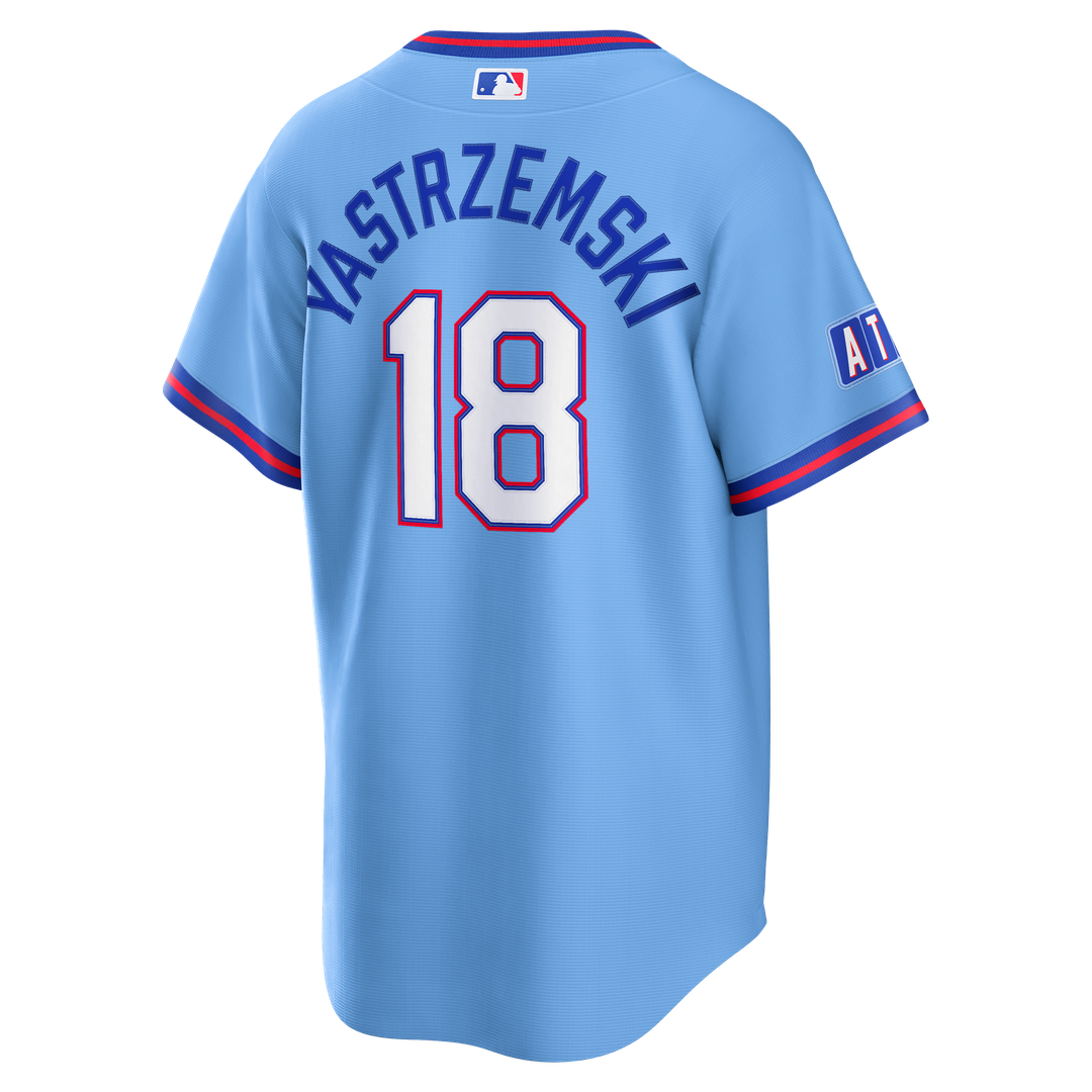 Atlanta Braves Mike Yastrzemski Powder Blue 2026 City Connect Stadium Baseball Jersey | MLB Baseball Jersey