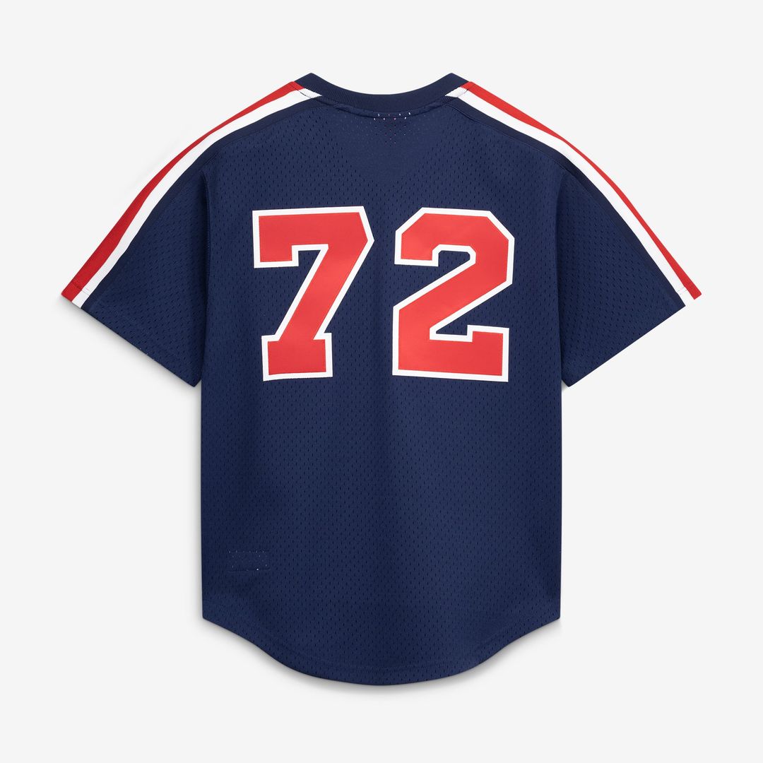 Chicago White Sox Carlton Fisk Navy Authentic Batting Practice Baseball Jersey | MLB Baseball Jersey