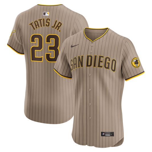 San Diego Padres Fernando Tatis Jr. Sand Alternate Elite Baseball Jersey