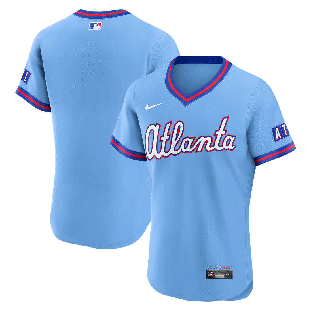 Atlanta Braves Powder Blue 2026 City Connect Authentic Baseball Jersey