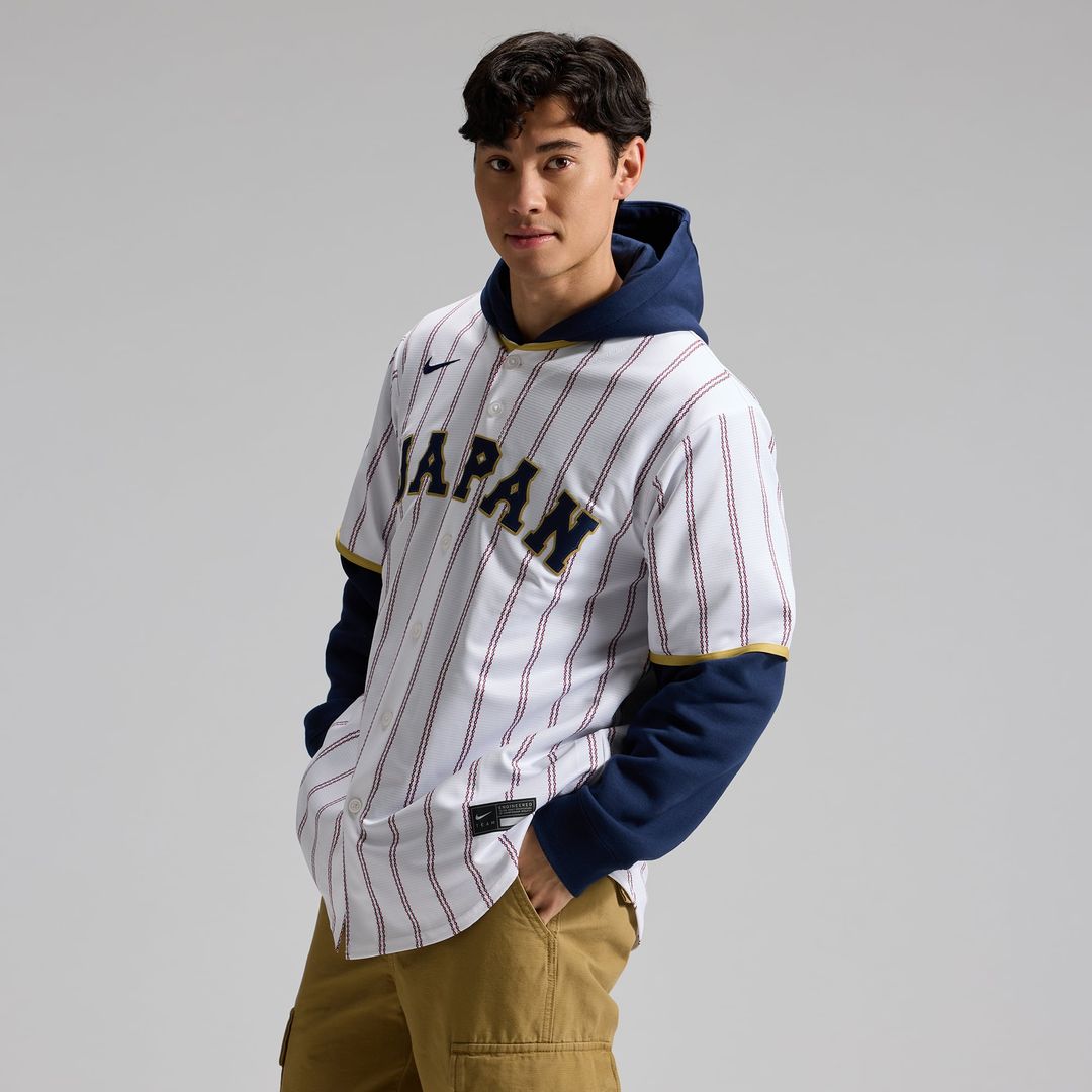 Japan Baseball Yoshinobu Yamamoto White 2026 World Baseball Classic Home Stadium Baseball Jersey | MLB Baseball Jersey