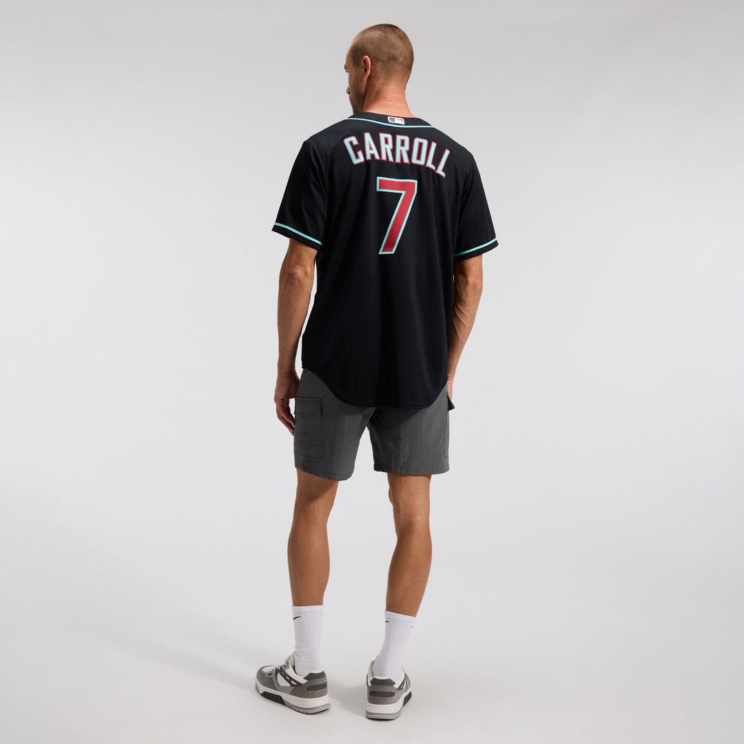 Arizona Diamondbacks Corbin Carroll Black Alternate Replica Baseball Jersey | MLB Baseball Jersey