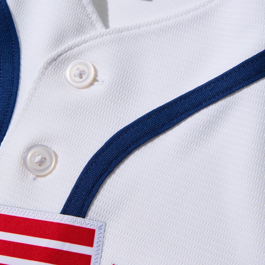 USA Baseball Aaron Judge White 2026 World Baseball Classic Home Stadium Baseball Jersey | MLB Baseball Jersey