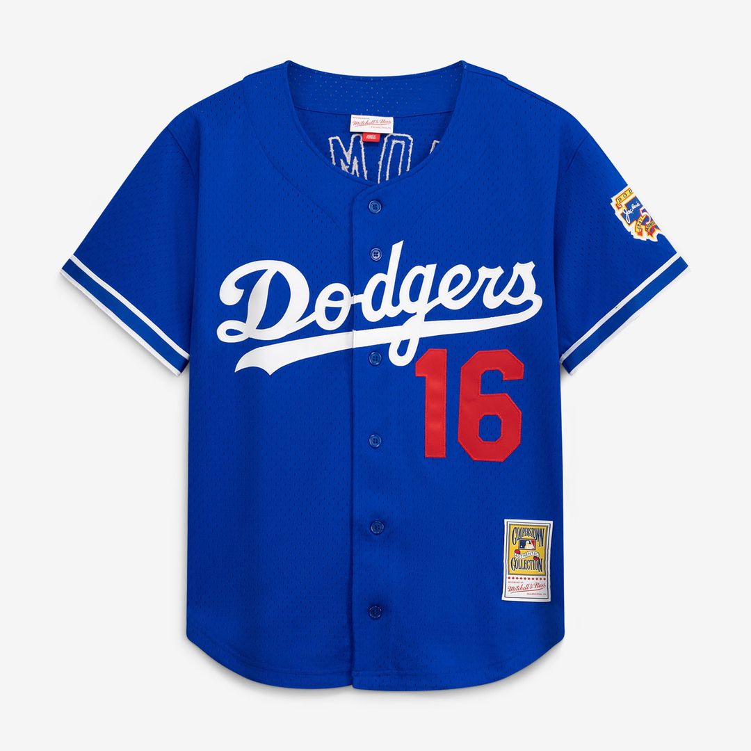 Los Angeles Dodgers Hideo Nomo Royal Big & Tall Cooperstown Collection Mesh Batting Practice Baseball Jersey