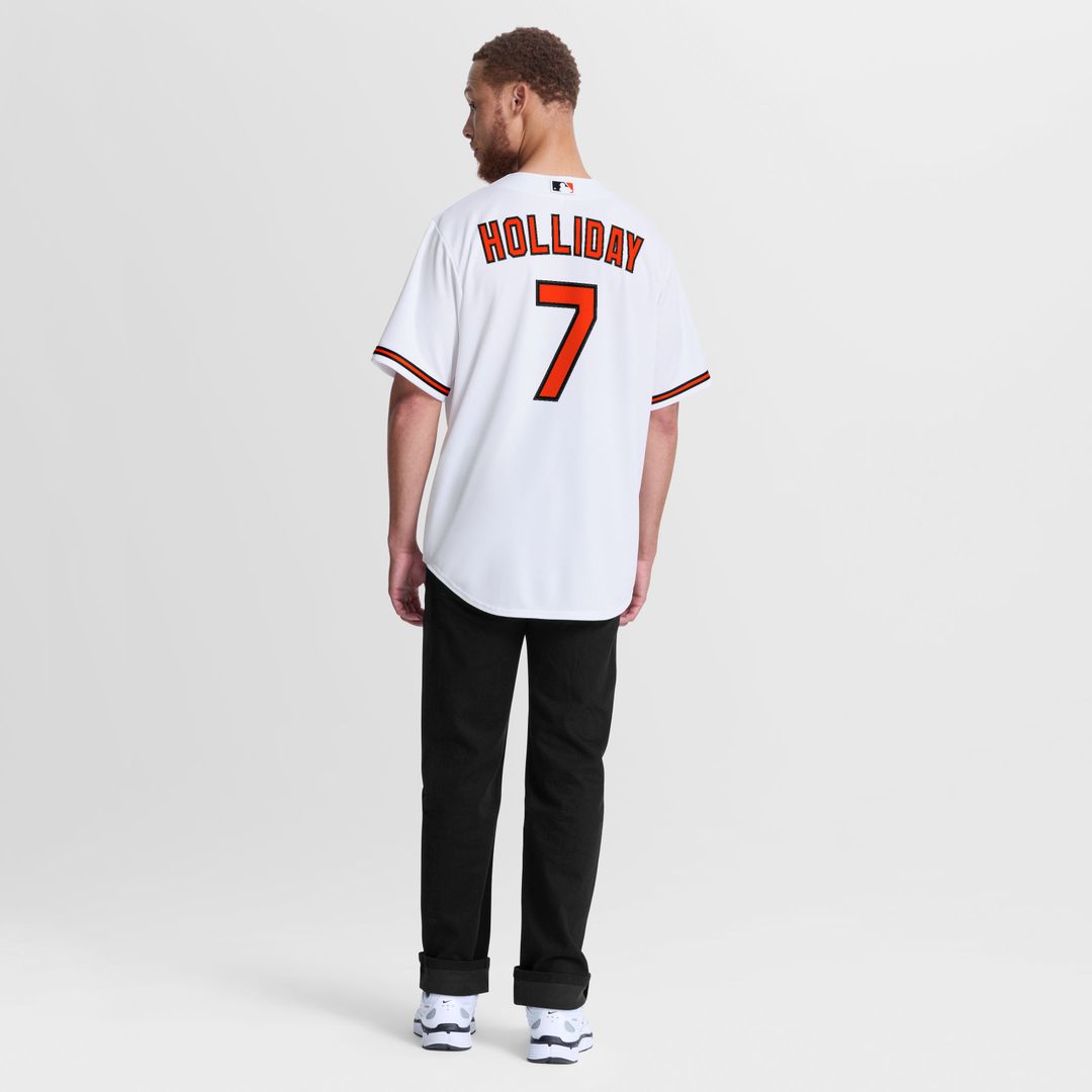 Baltimore Orioles Jackson Holliday White Home Replica Baseball Jersey | MLB Baseball Jersey