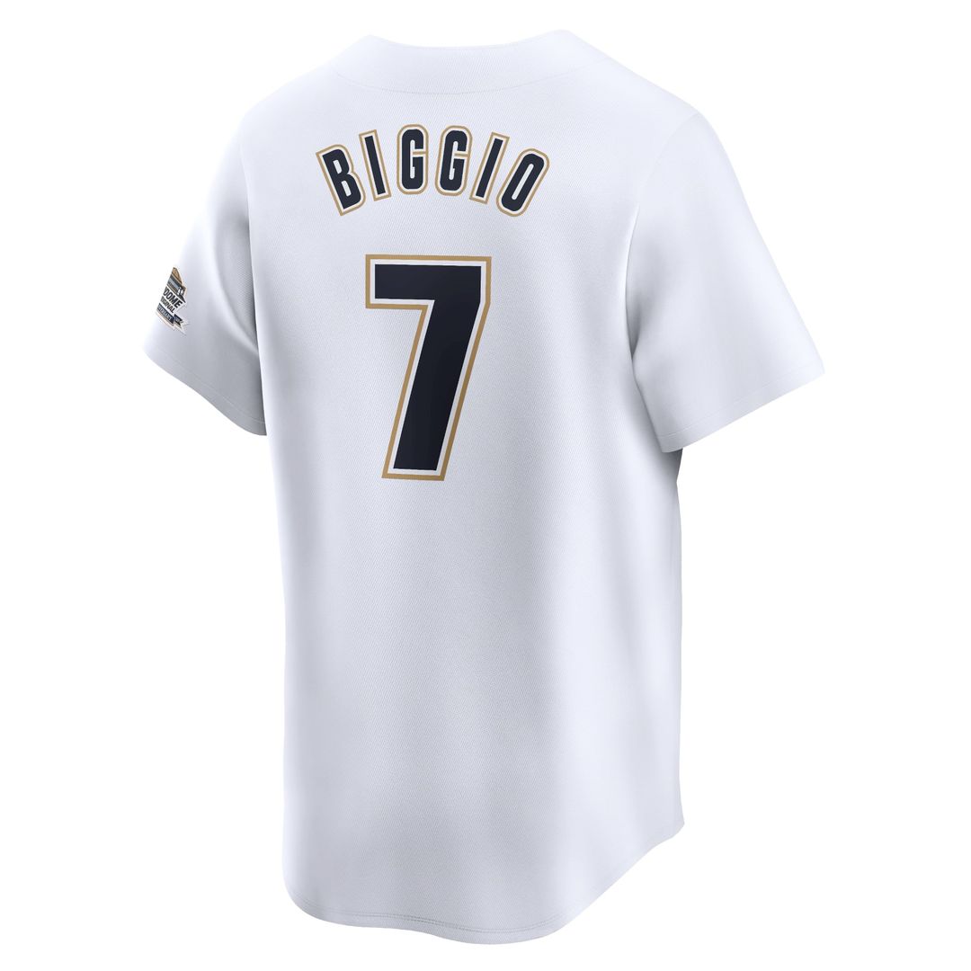 Houston Astros Craig Biggio White Throwback Cooperstown Collection Limited Baseball Jersey | MLB Baseball Jersey