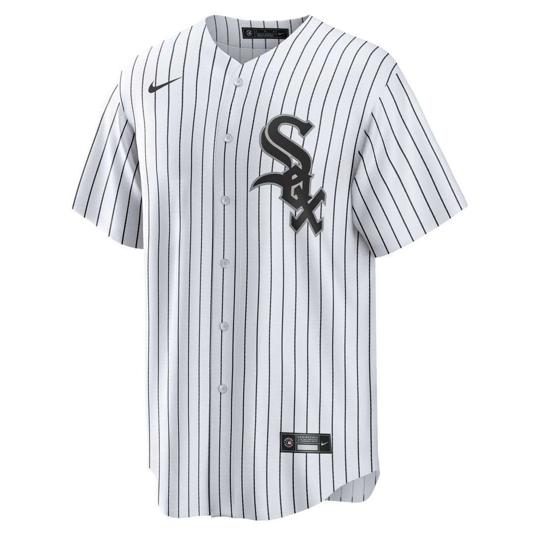 Chicago White Sox White #1 Groom Home Replica Baseball Jersey | MLB Baseball Jersey