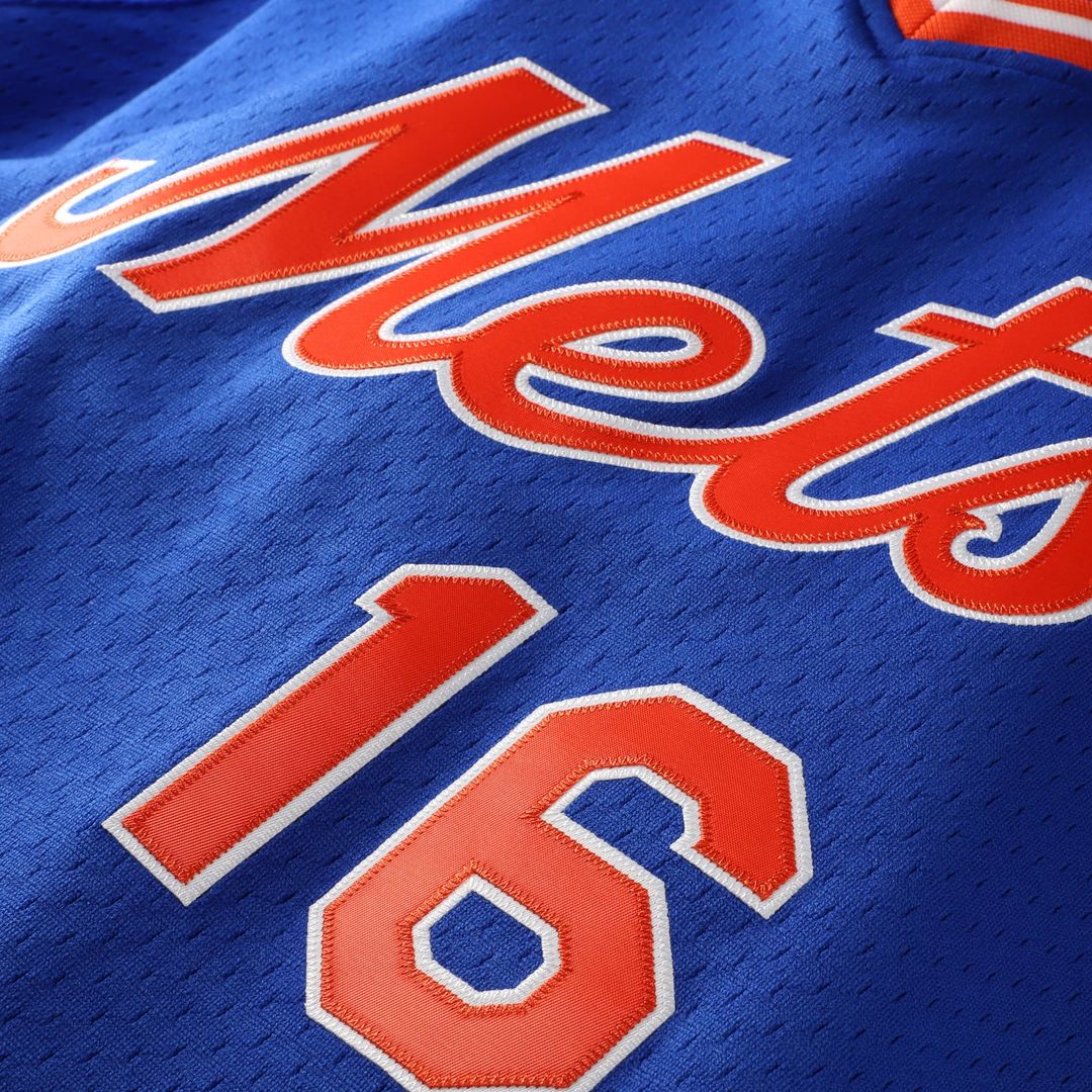 New York Mets Dwight Gooden Royal Authentic Batting Practice Baseball Jersey | MLB Baseball Jersey