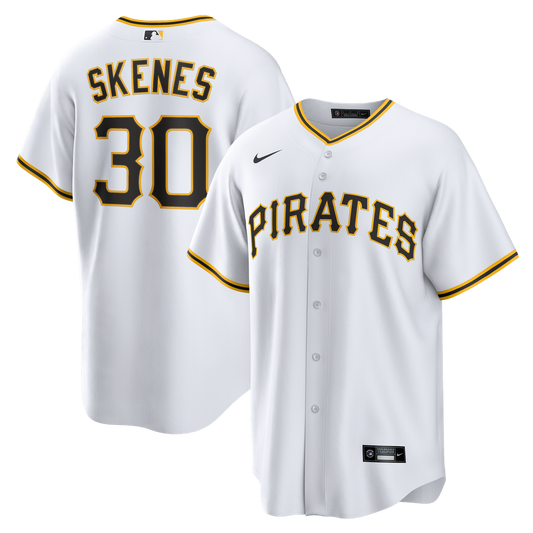 Pittsburgh Pirates Paul Skenes White Home Replica Baseball Jersey