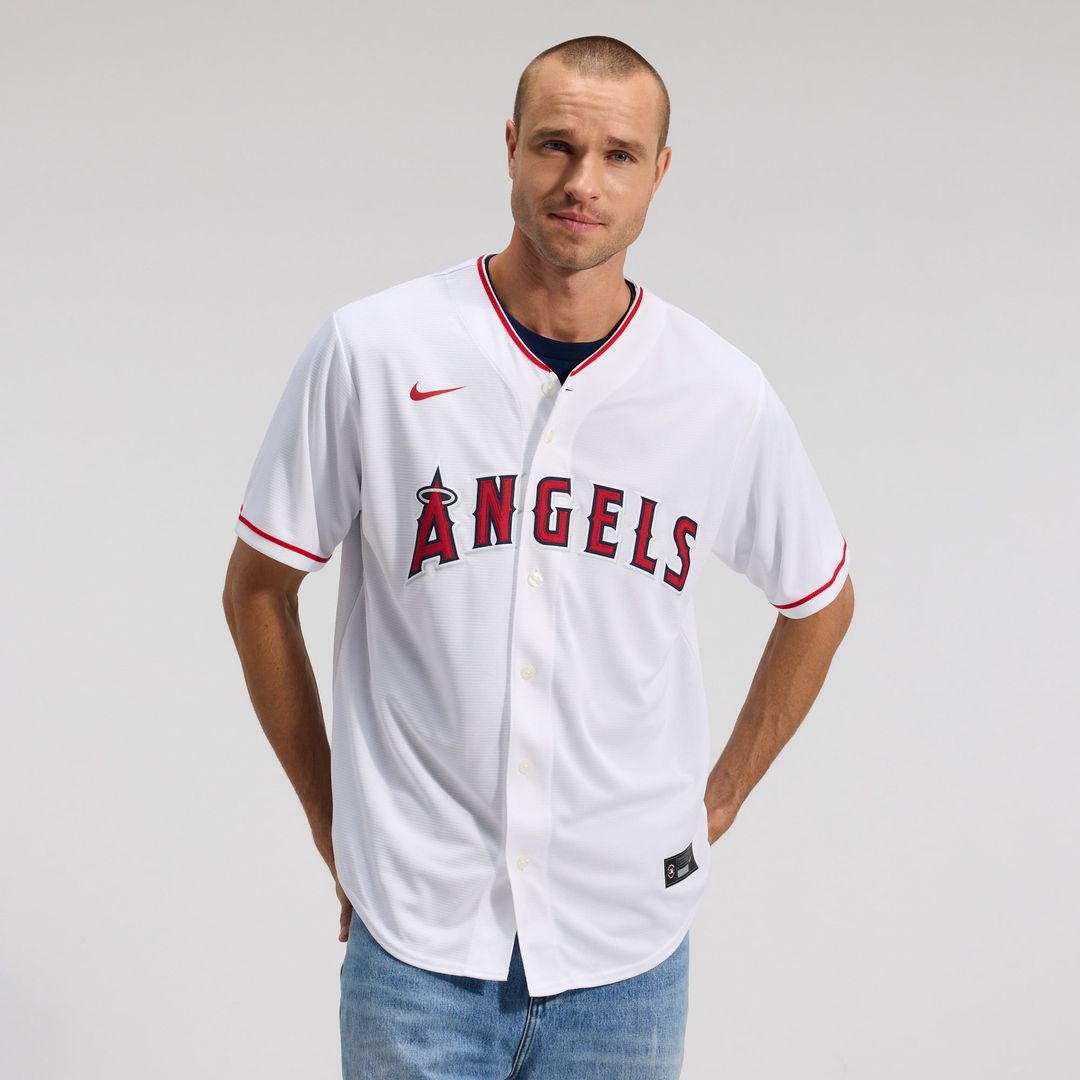Los Angeles Angels White Home Replica Team Baseball Jersey