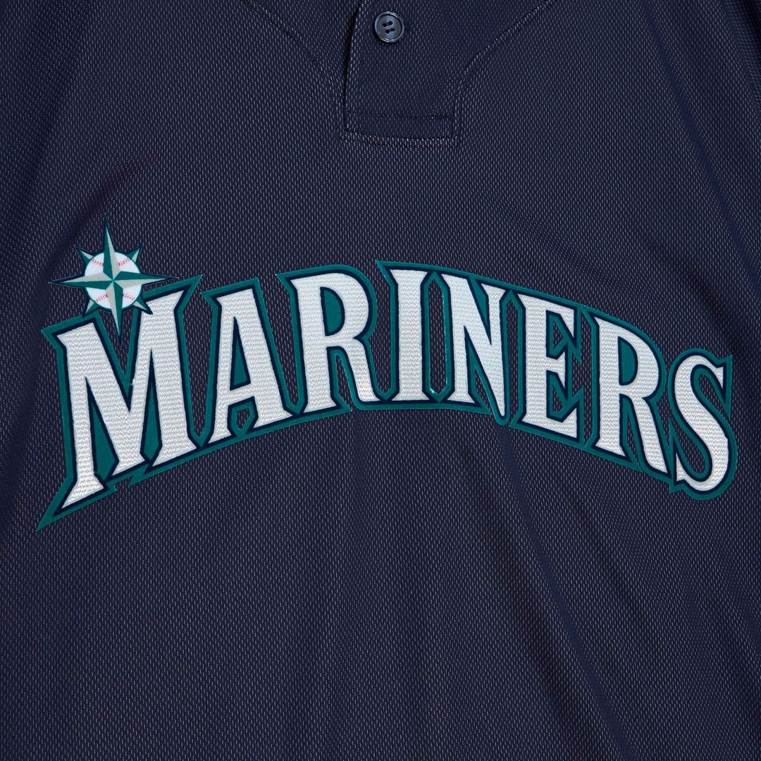 Seattle Mariners Ichiro Suzuki Navy Big & Tall Cooperstown Mesh Batting Practice Baseball Jersey | MLB Baseball Jersey