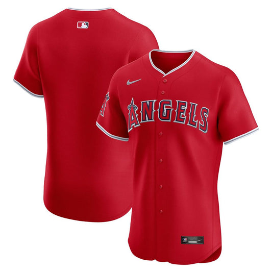 Los Angeles Angels Red Alternate Elite Baseball Jersey