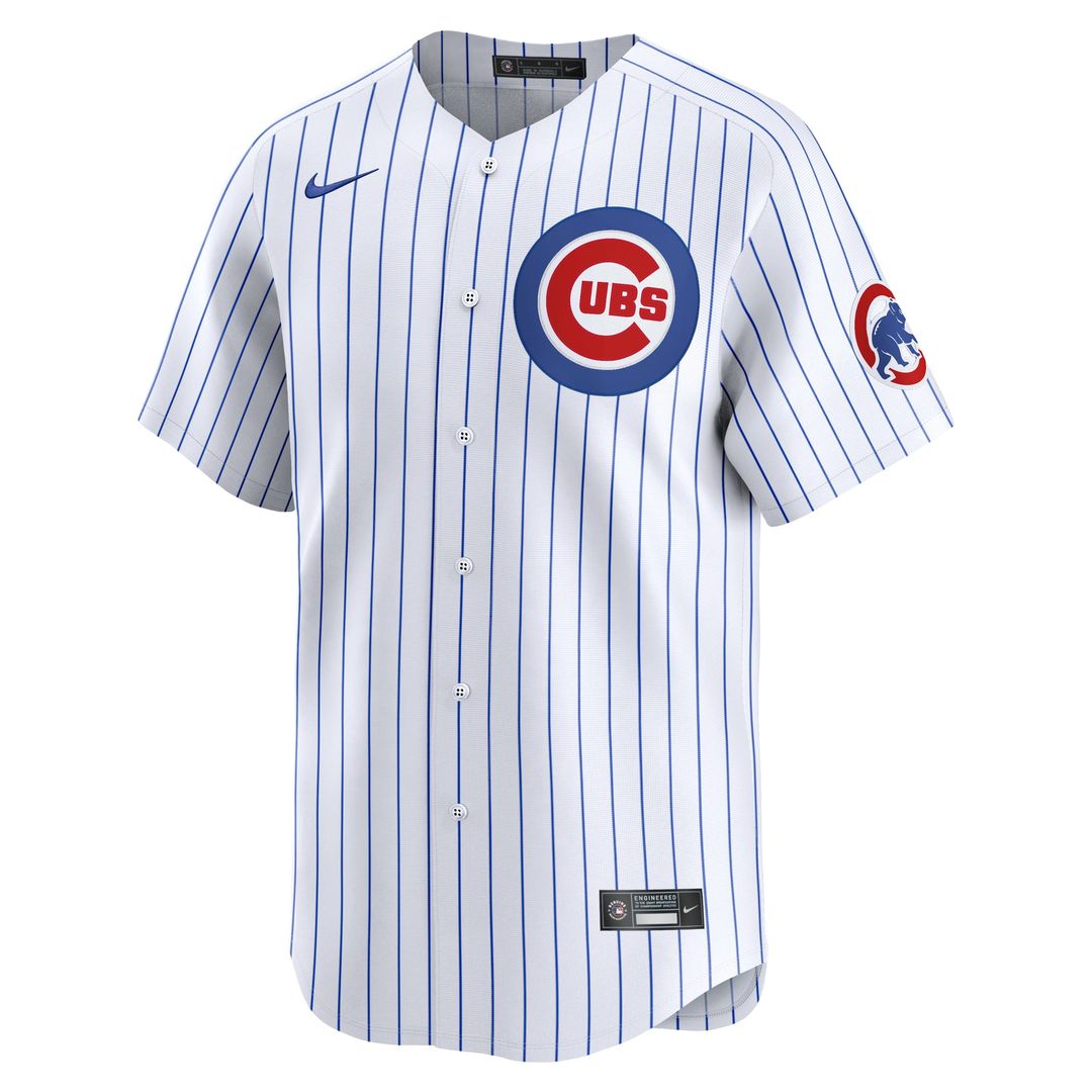 Chicago Cubs Kyle Tucker White Home Limited Baseball Jersey | MLB Baseball Jersey