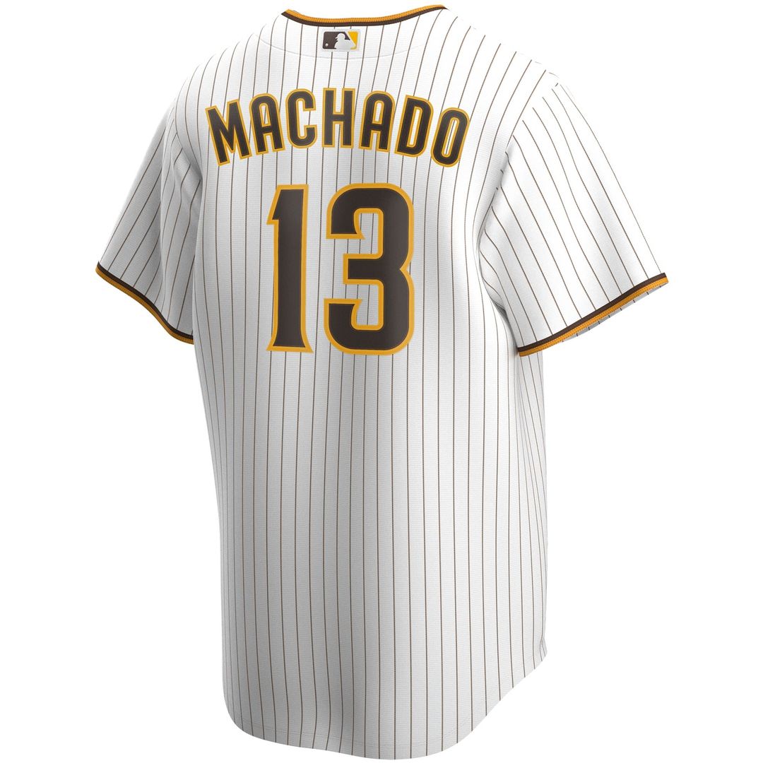 San Diego Padres Manny Machado White Home Replica Baseball Jersey | MLB Baseball Jersey