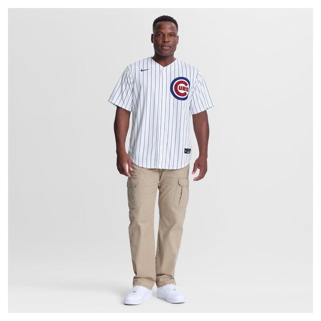 Chicago Cubs Carson Kelly White Home Replica Baseball Jersey | MLB Baseball Jersey