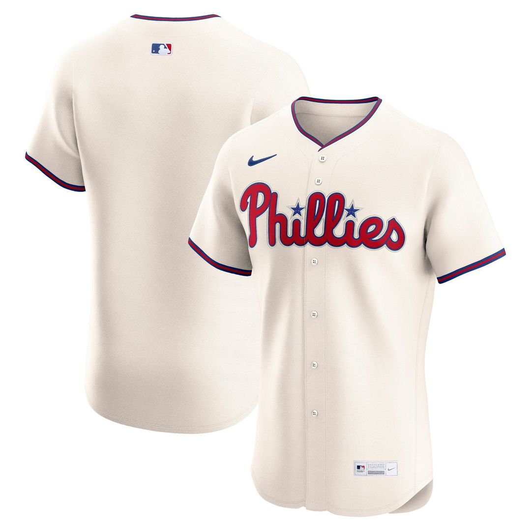 Philadelphia Phillies White Home Elite Baseball Jersey | MLB Baseball Jersey
