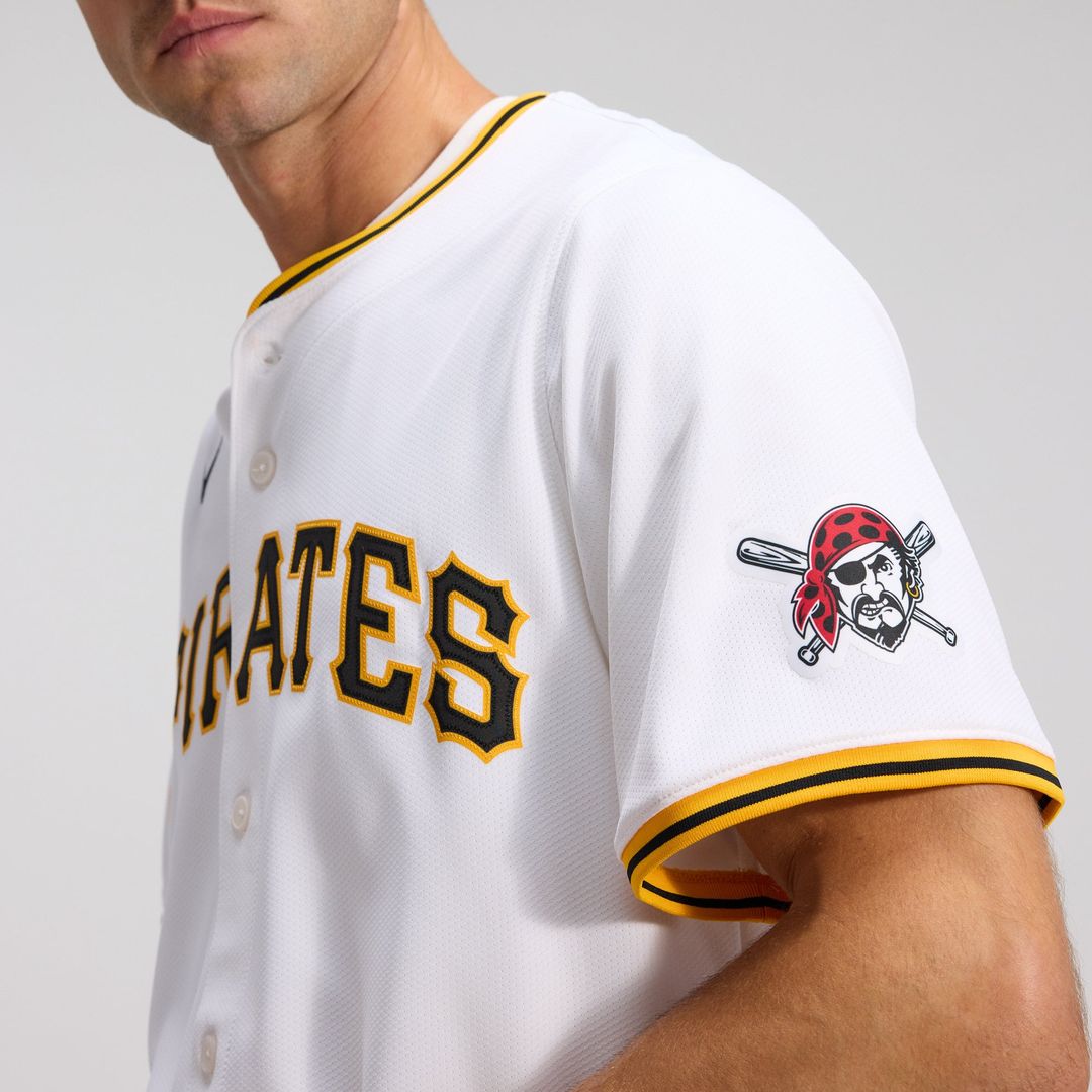 Pittsburgh Pirates White Home Limited Baseball Jersey | MLB Baseball Jersey