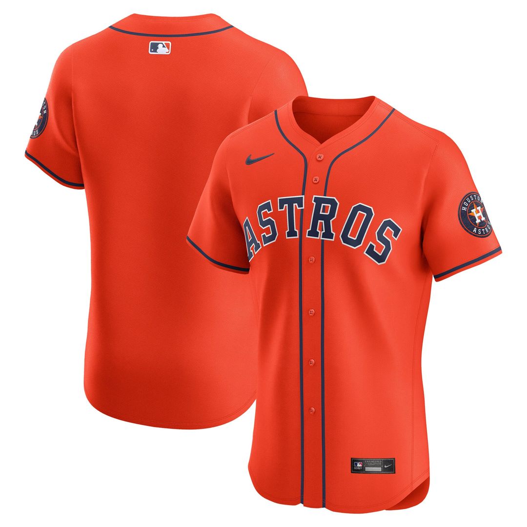 Houston Astros Navy Alternate 2 Elite Baseball Jersey | MLB Baseball Jersey