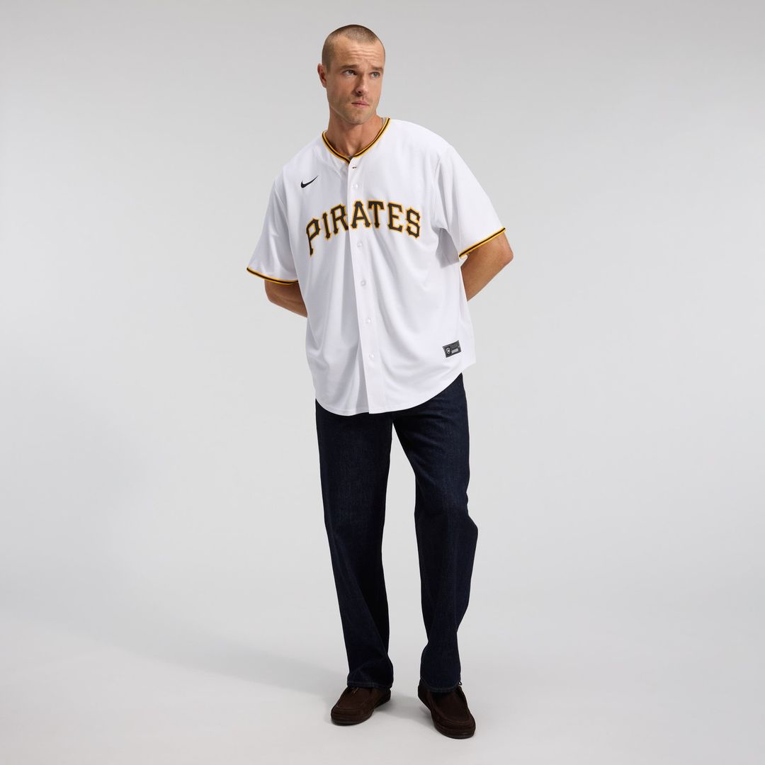 Pittsburgh Pirates Paul Skenes White Home Replica Baseball Jersey | MLB Baseball Jersey