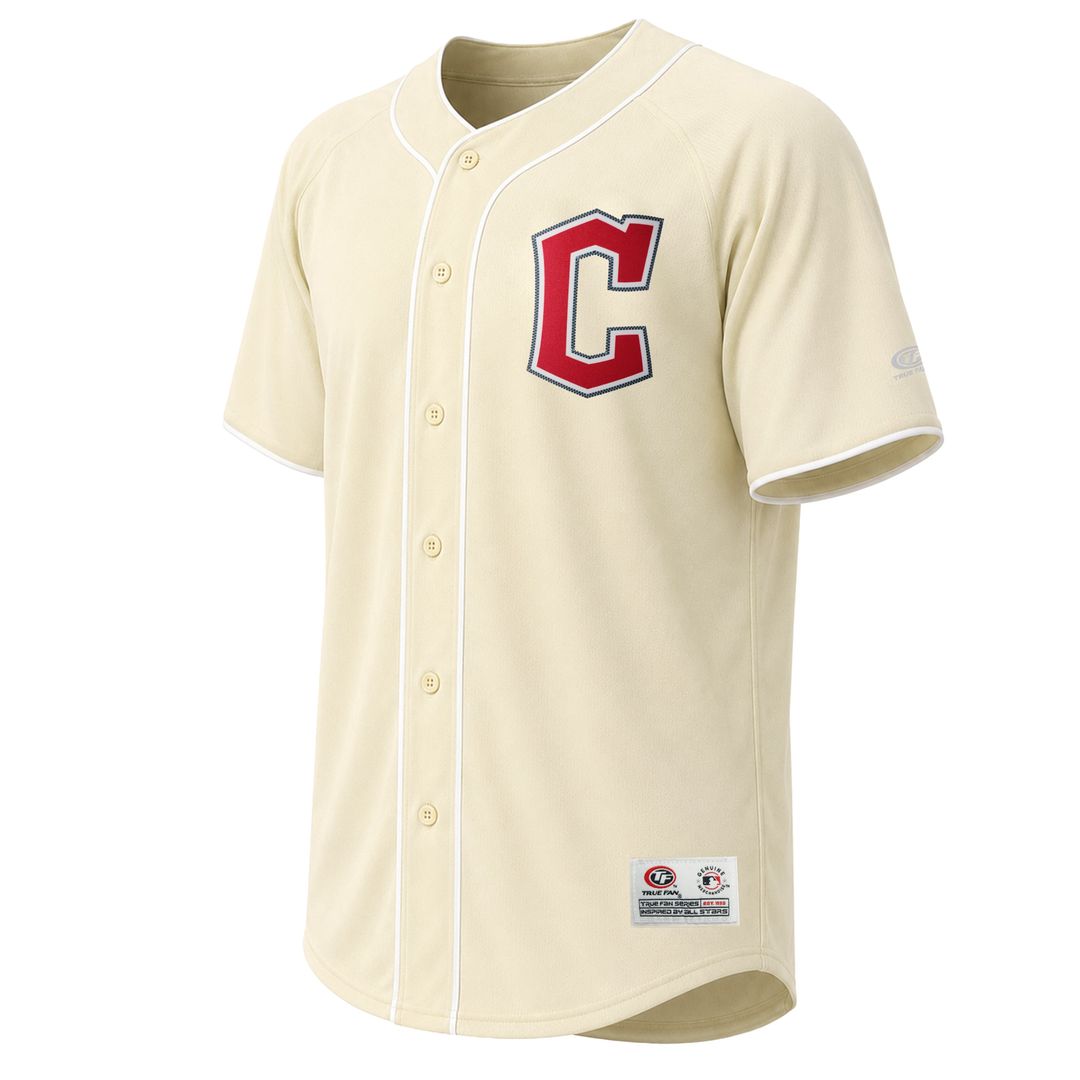Cleveland Guardians Stitches Cream Fashion Baseball Jersey | MLB Baseball Jersey