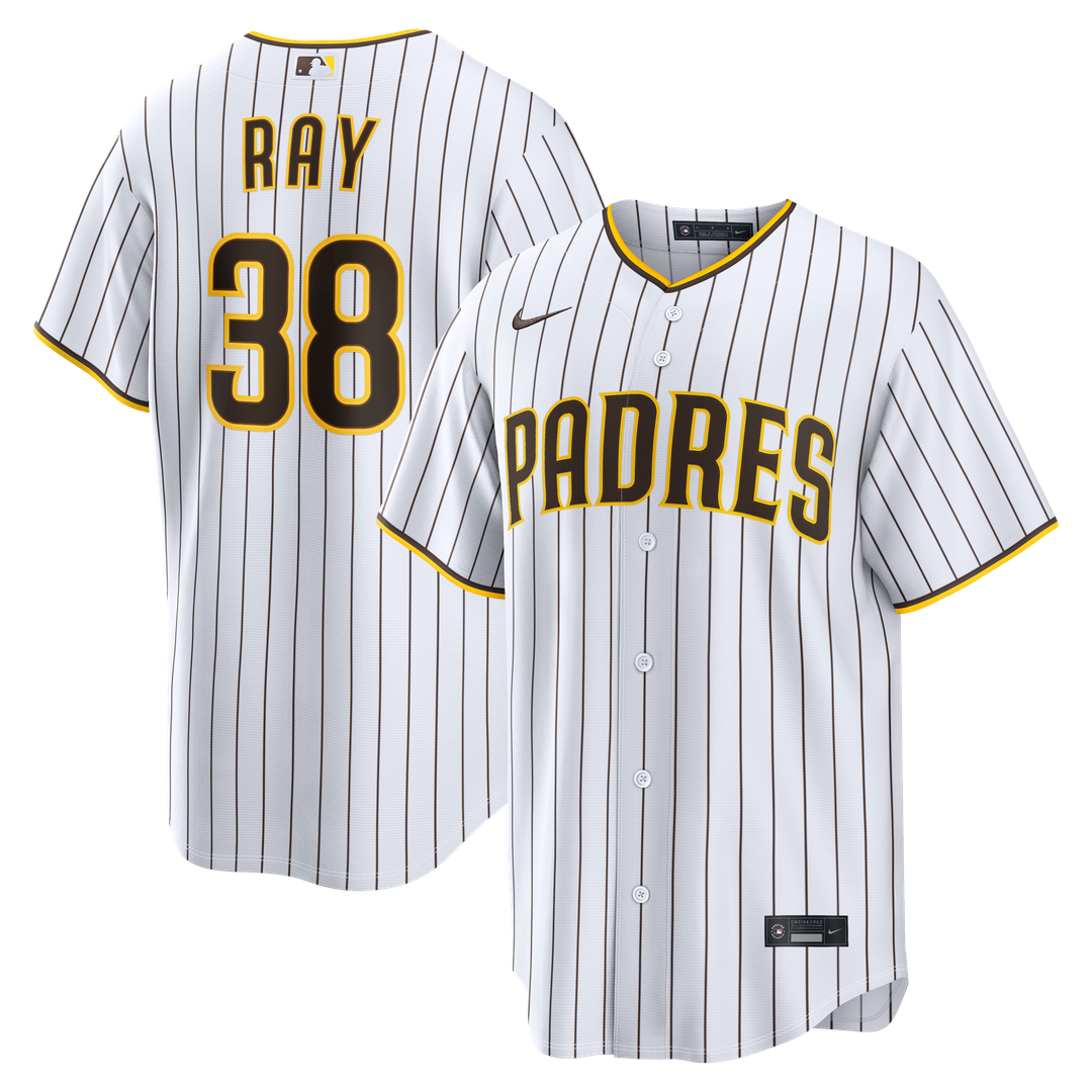 San Diego Padres Robbie Ray White Home Replica Baseball Jersey
