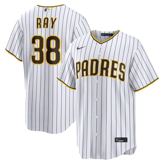 San Diego Padres Robbie Ray White Home Replica Baseball Jersey