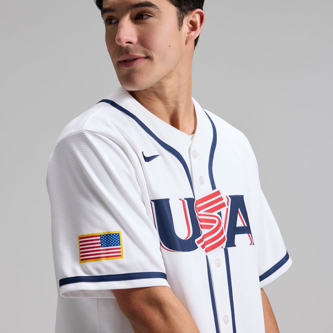 USA Baseball Aaron Judge White 2026 World Baseball Classic Home Stadium Baseball Jersey | MLB Baseball Jersey
