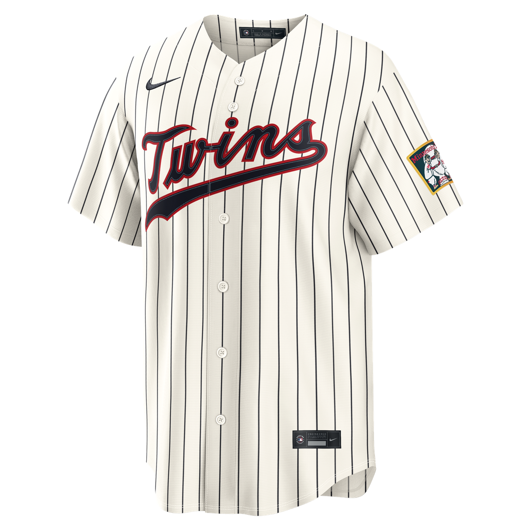 Minnesota Twins Byron Buxton Cream 2026 Field of Dreams Stadium Baseball Jersey | MLB Baseball Jersey