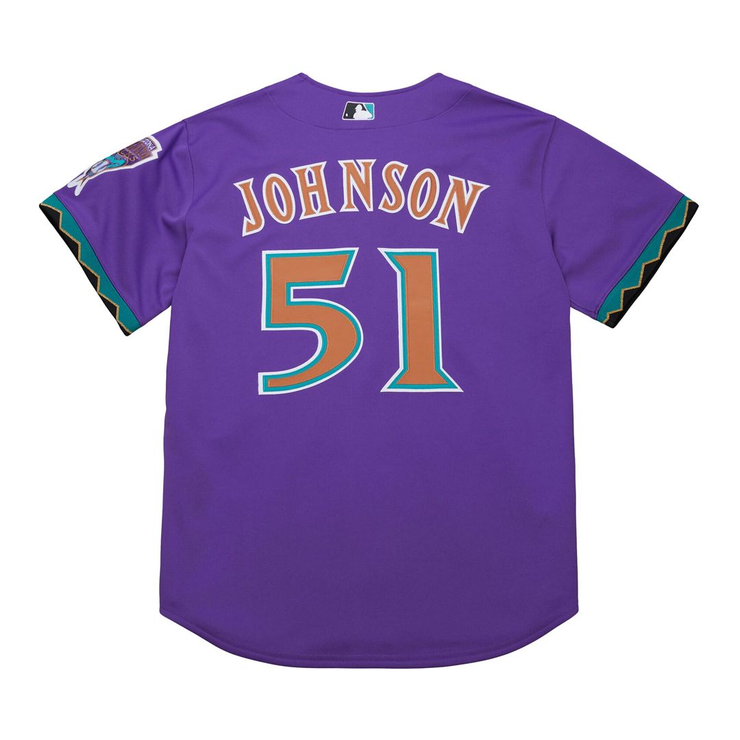 Arizona Diamondbacks Randy Johnson Black 2001 Authentic Baseball Jersey | MLB Baseball Jersey