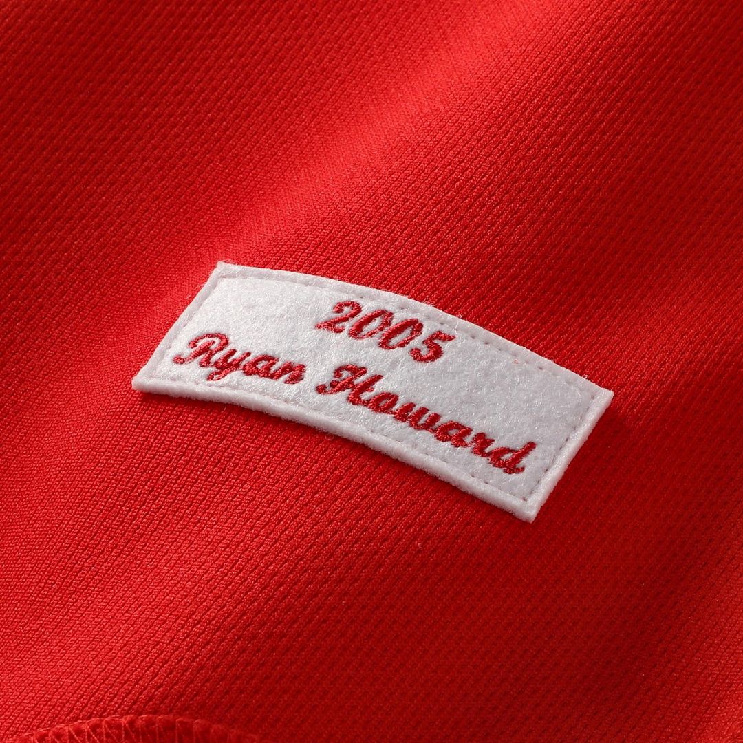 Philadelphia Phillies Ryan Howard Red Cooperstown Collection Batting Practice Baseball Jersey | MLB Baseball Jersey