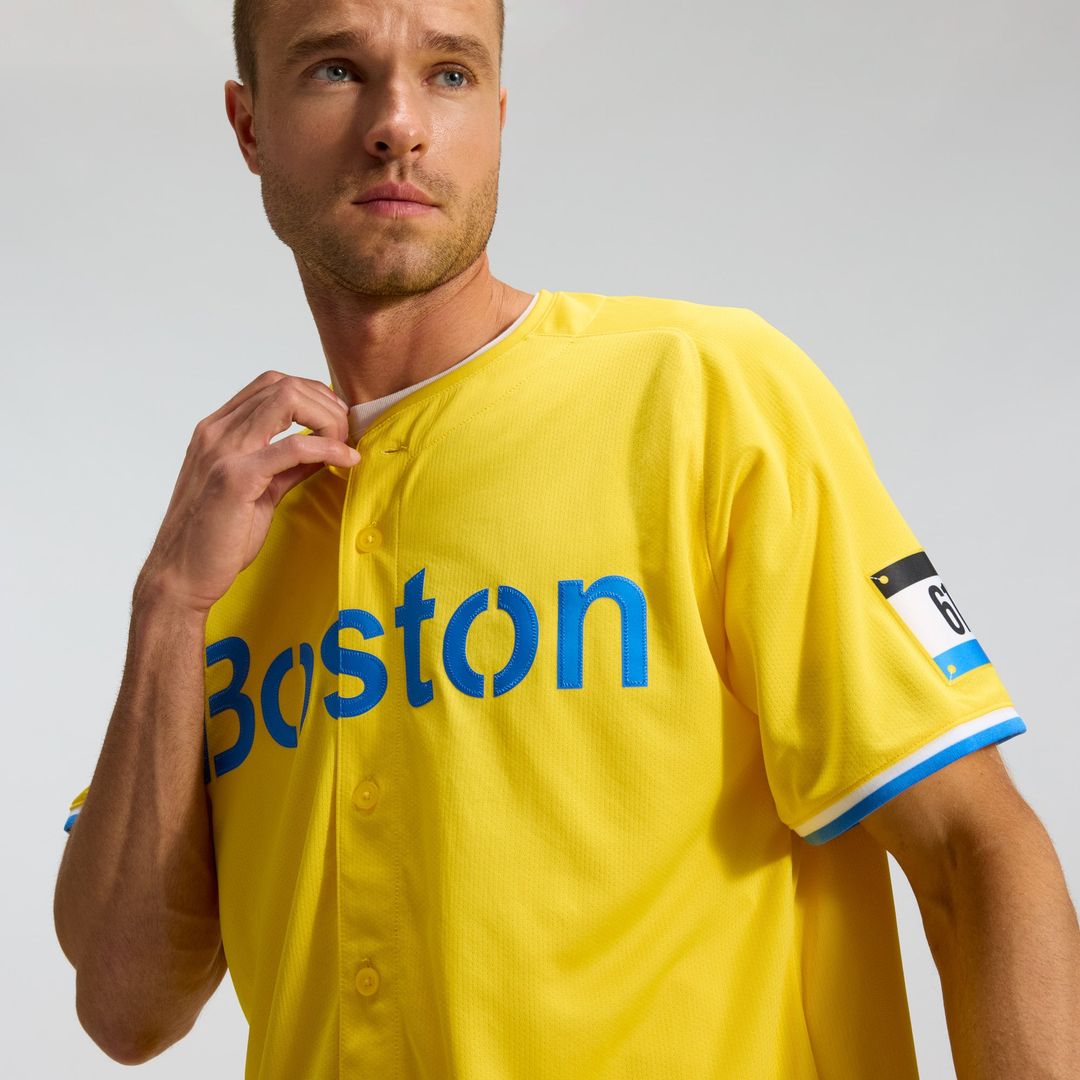 Boston Red Sox Gold City Connect Limited Baseball Jersey | MLB Baseball Jersey