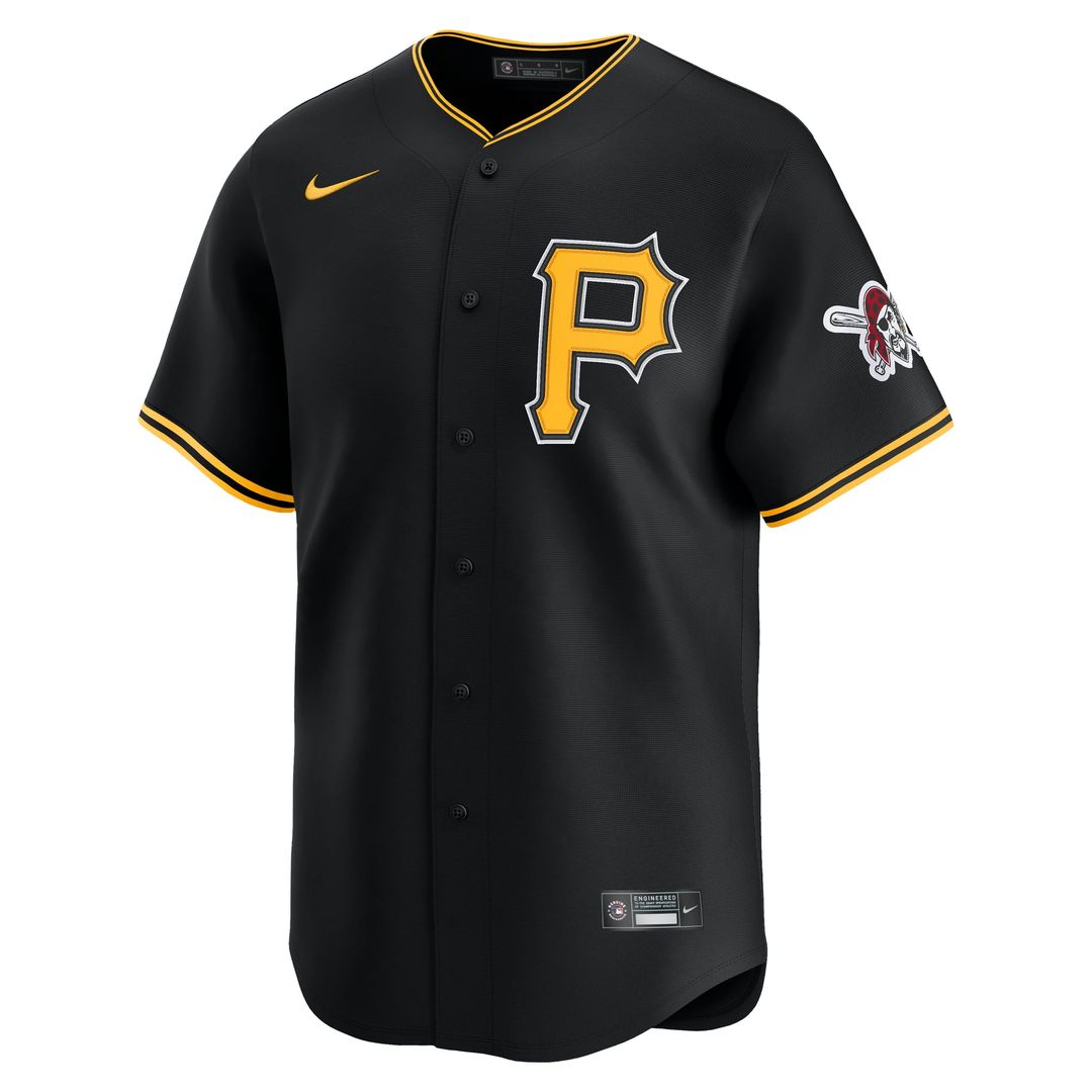 Pittsburgh Pirates Black Alternate Limited Baseball Jersey | MLB Baseball Jersey