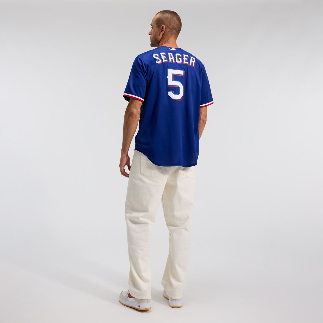 Texas Rangers Corey Seager Gray Road Replica Baseball Jersey | MLB Baseball Jersey