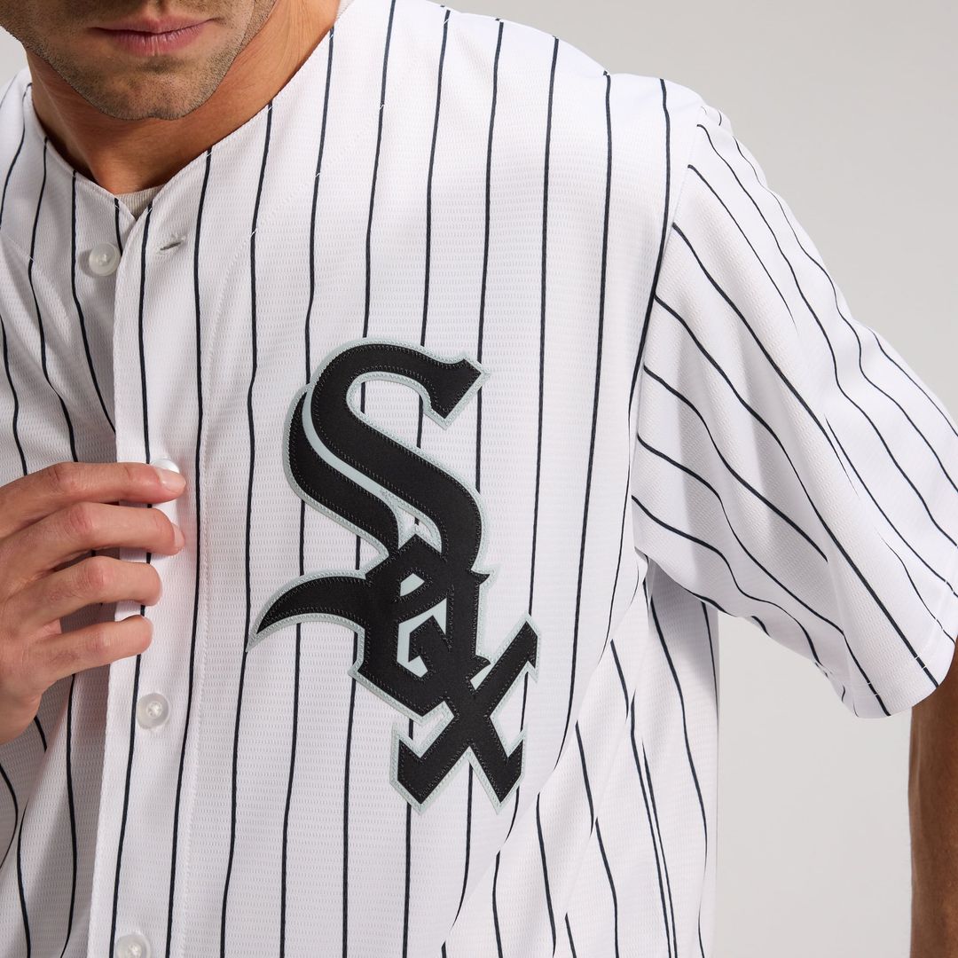 Chicago White Sox White Home Replica Team Baseball Jersey | MLB Baseball Jersey