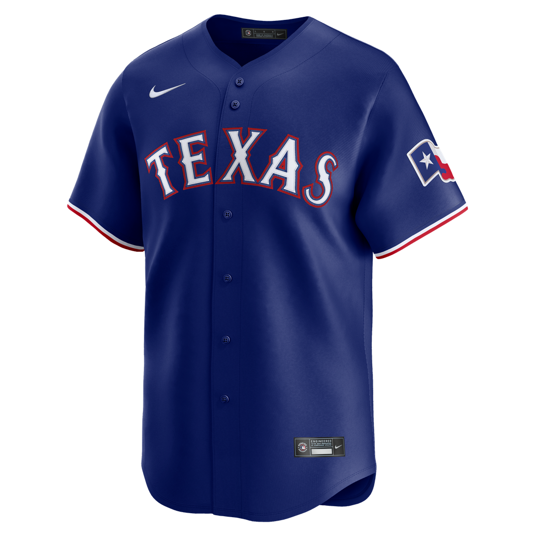 Texas Rangers Corey Seager Royal Alternate 2 Limited Baseball Jersey | MLB Baseball Jersey