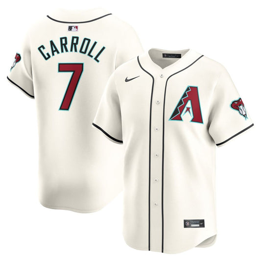 Arizona Diamondbacks Corbin Carroll White Home Limited Baseball Jersey