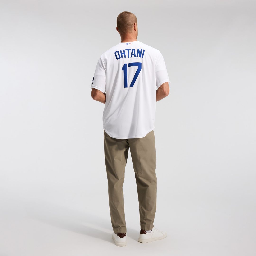 Los Angeles Dodgers Shohei Ohtani White Home Stadium Baseball Jersey | MLB Baseball Jersey