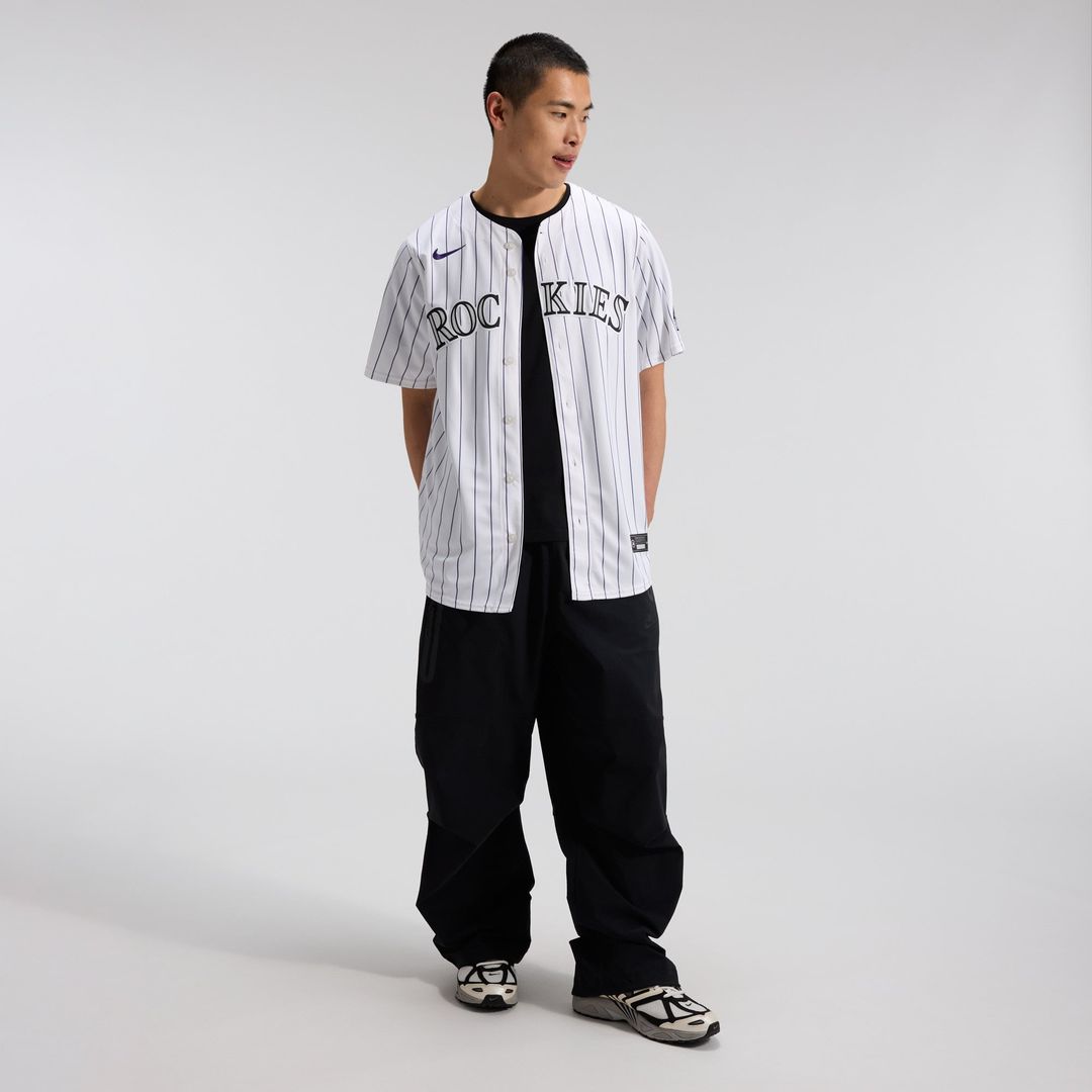 Colorado Rockies White Home Limited Baseball Jersey | MLB Baseball Jersey
