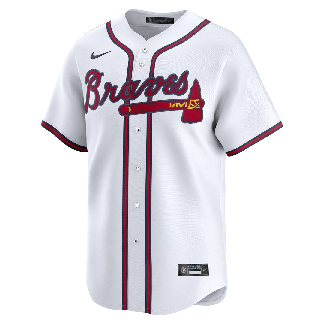 Atlanta Braves Red Alternate Limited Baseball Jersey | MLB Baseball Jersey