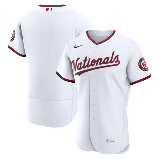 Washington Nationals White Home Authentic Baseball Jersey